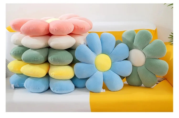 Cute Daisy Flower Pillow for Kids