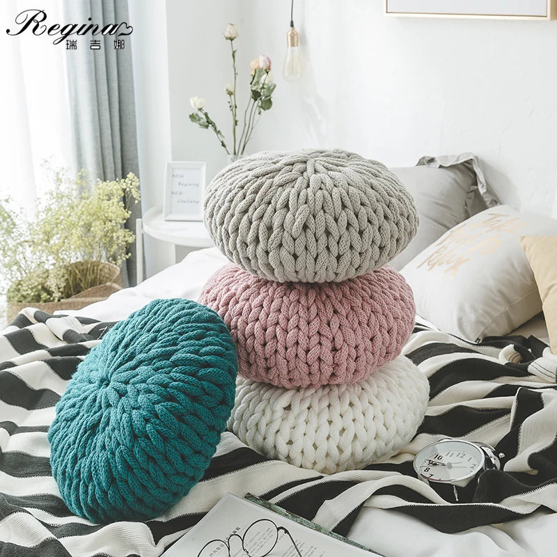 Regina Cotton DIY Hand Knot Cushion