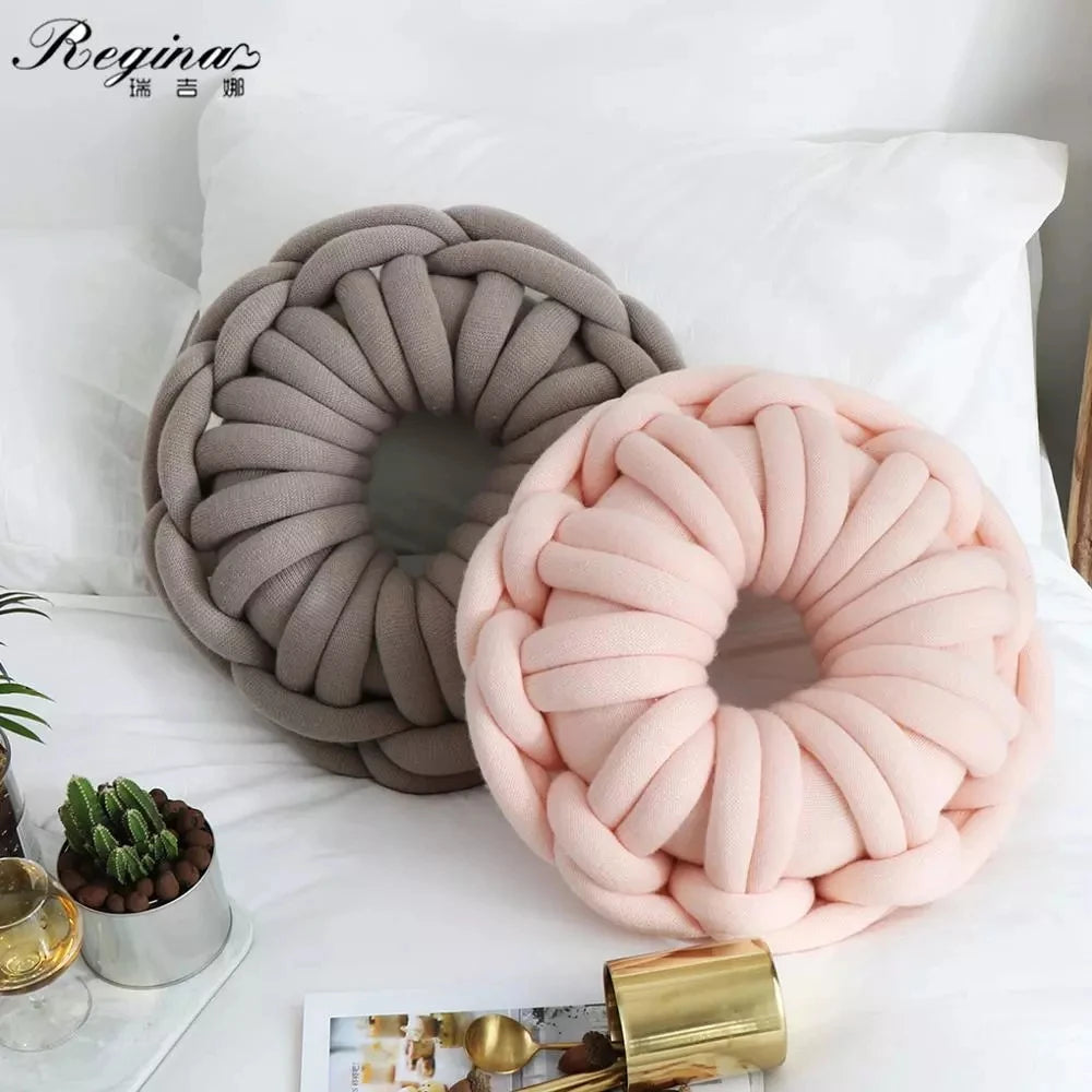 Regina Cotton DIY Hand Knot Cushion