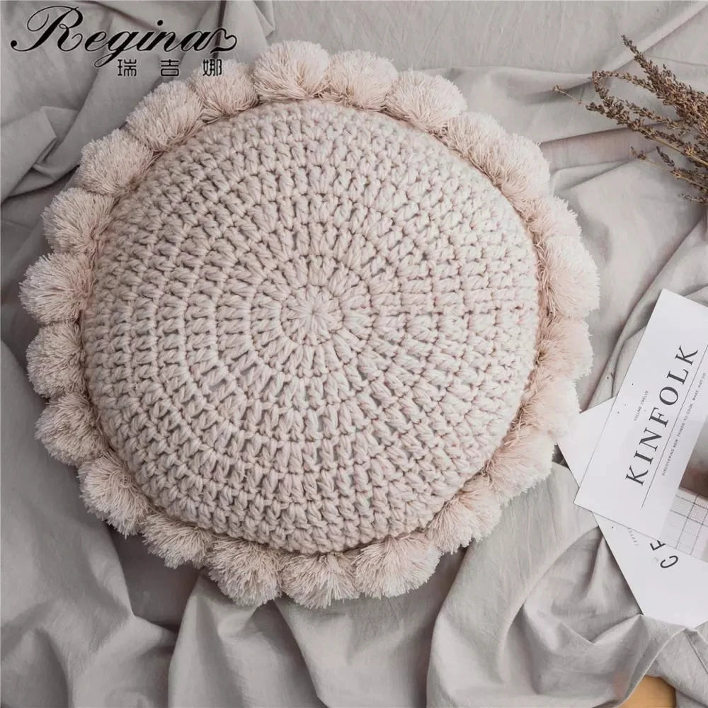 Regina Cotton DIY Hand Knot Cushion