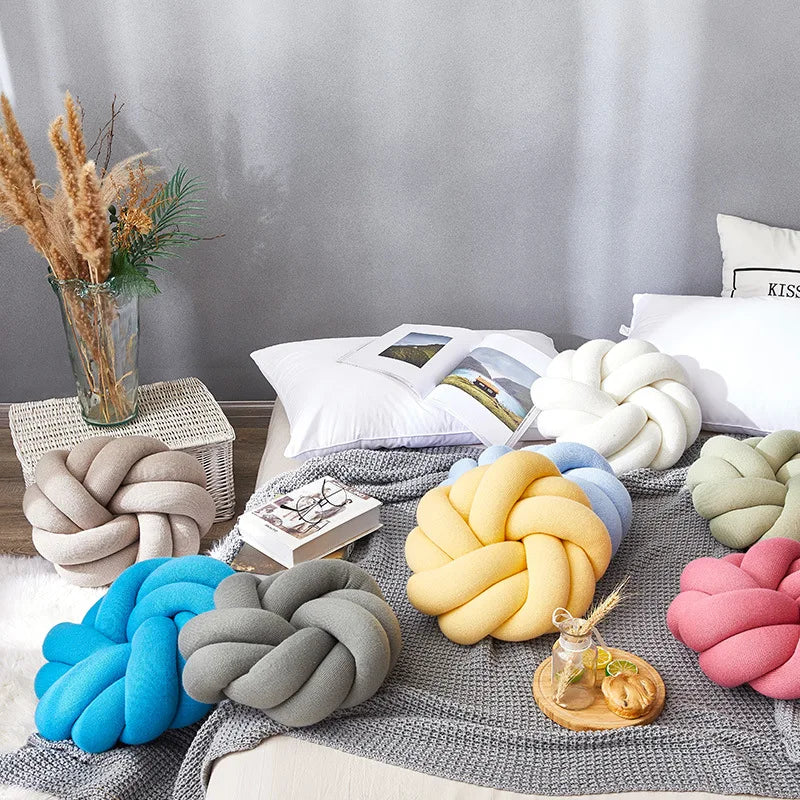 Regina Cotton DIY Hand Knot Cushion