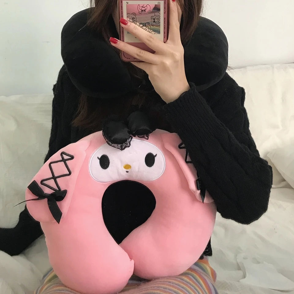 Cute Lolita Anime U-Shaped Neck Pillow