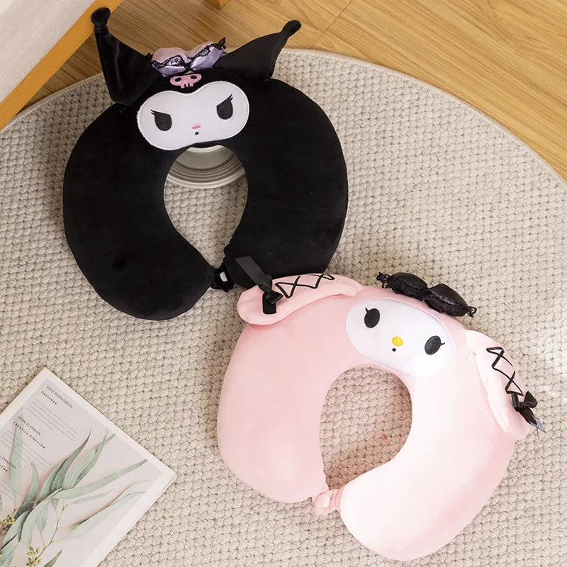 Cute Lolita Anime U-Shaped Neck Pillow