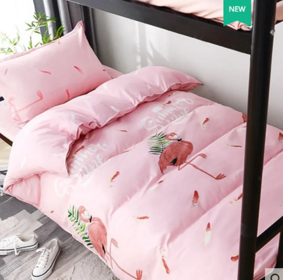 Double-Sided Four-Piece Bedding Set