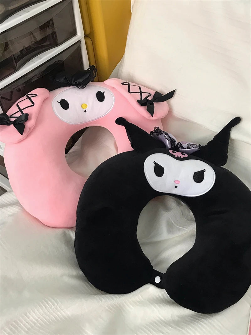 Cute Lolita Anime U-Shaped Neck Pillow