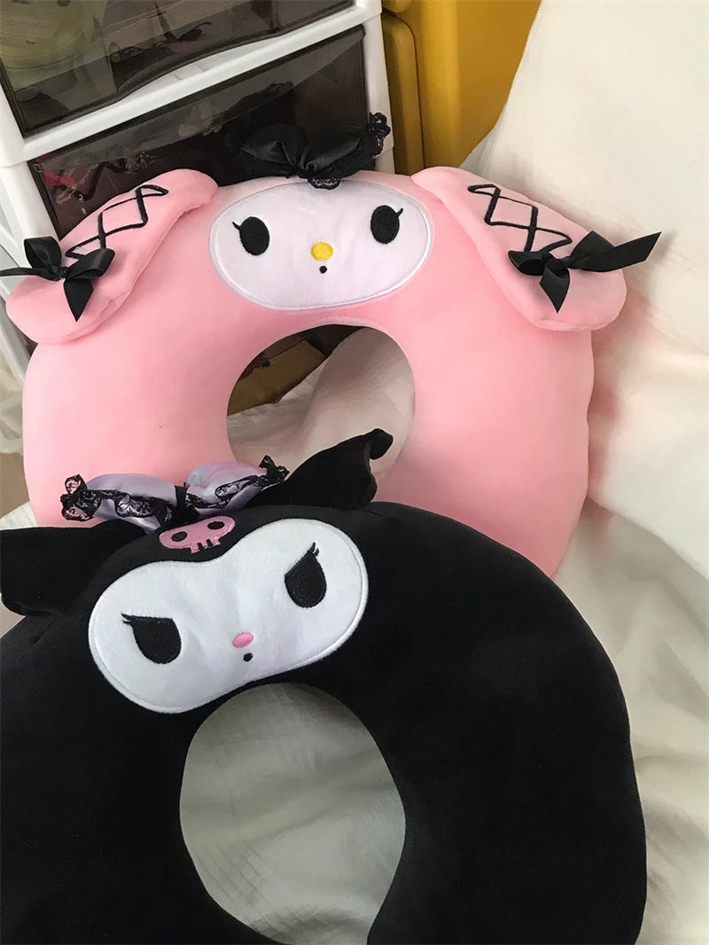 Cute Lolita Anime U-Shaped Neck Pillow