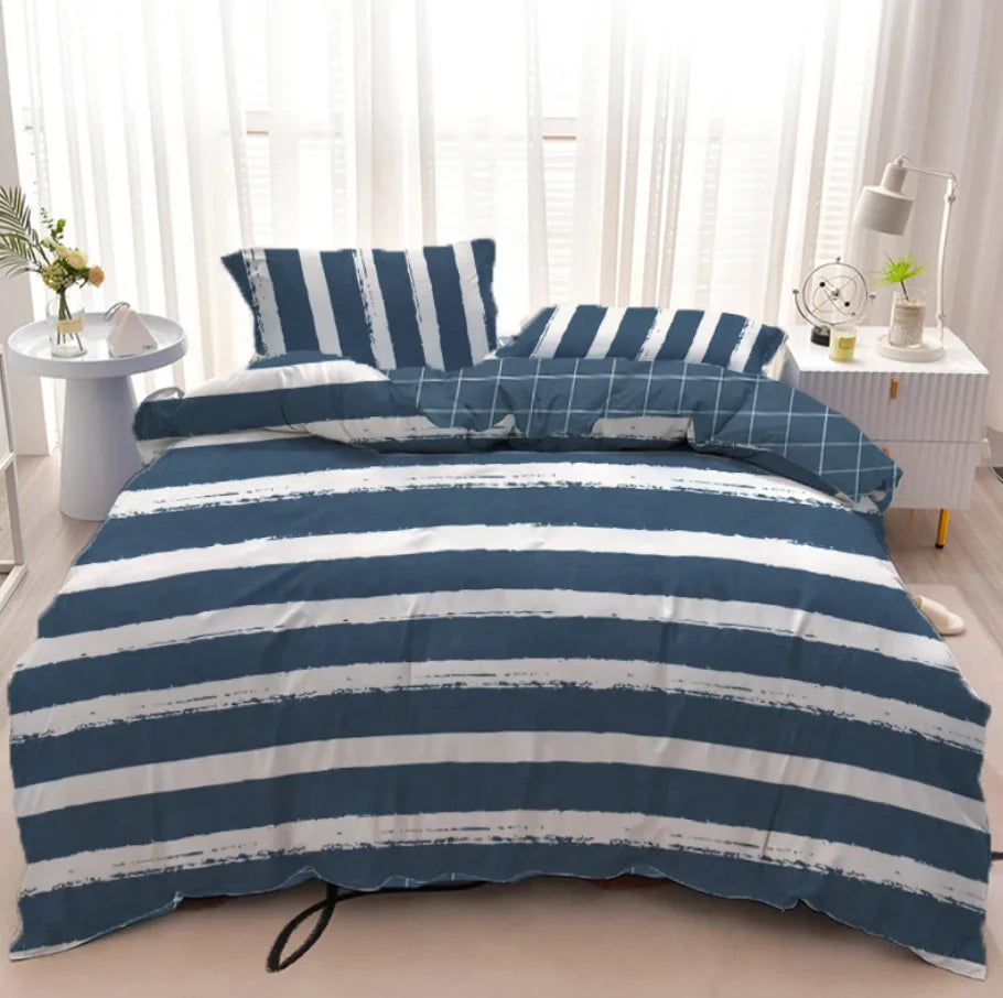 Double-Sided Four-Piece Bedding Set