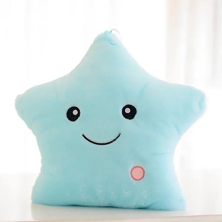 Cute Luminous Star Pillow for Sofa