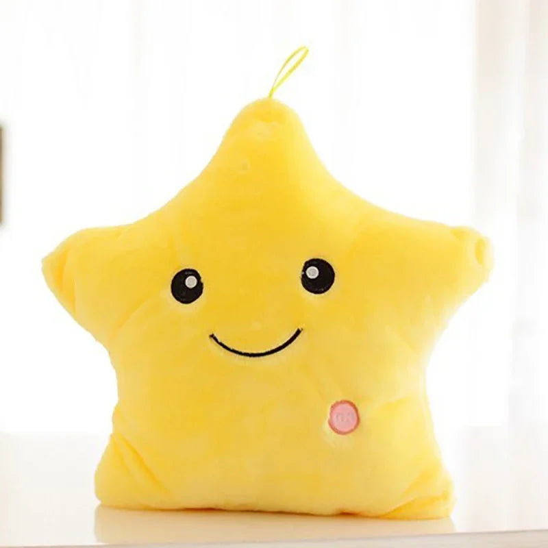 Cute Luminous Star Pillow for Sofa