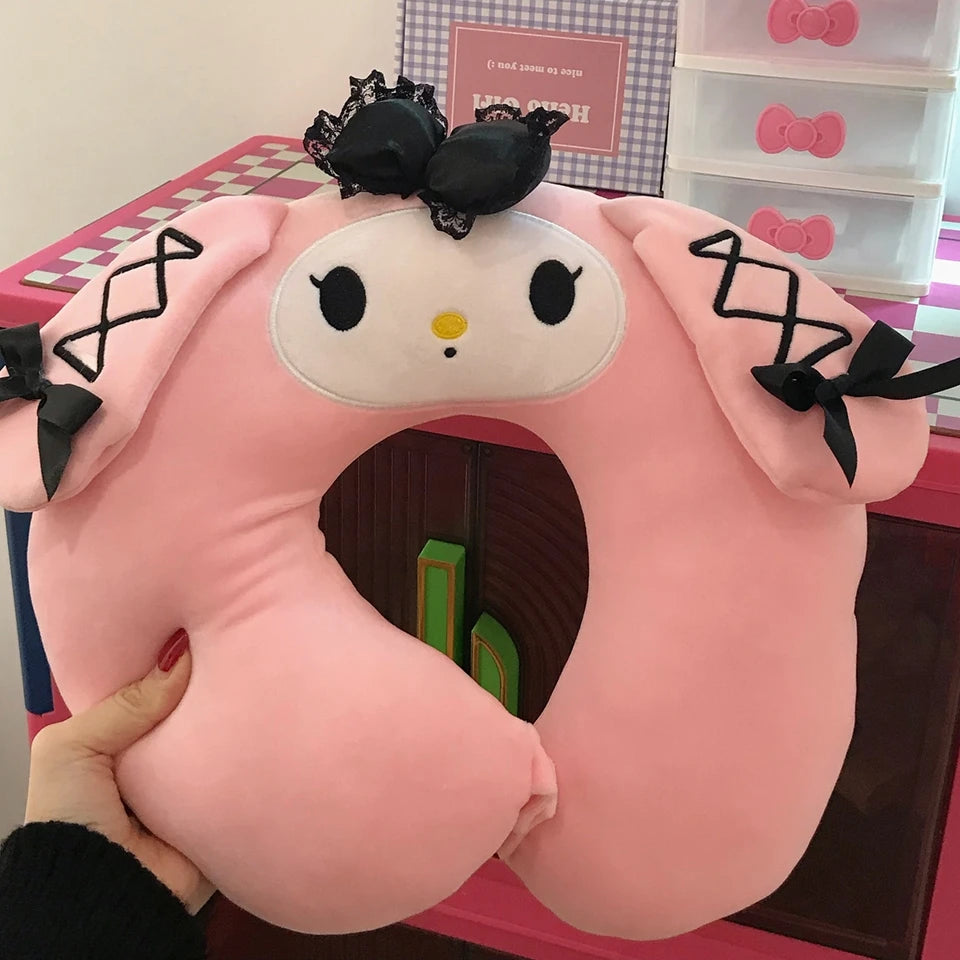 Cute Lolita Anime U-Shaped Neck Pillow