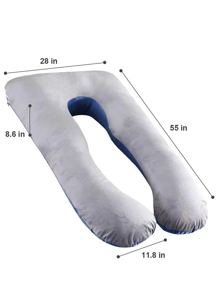 Multifunctional U-Shaped Pregnancy Pillow