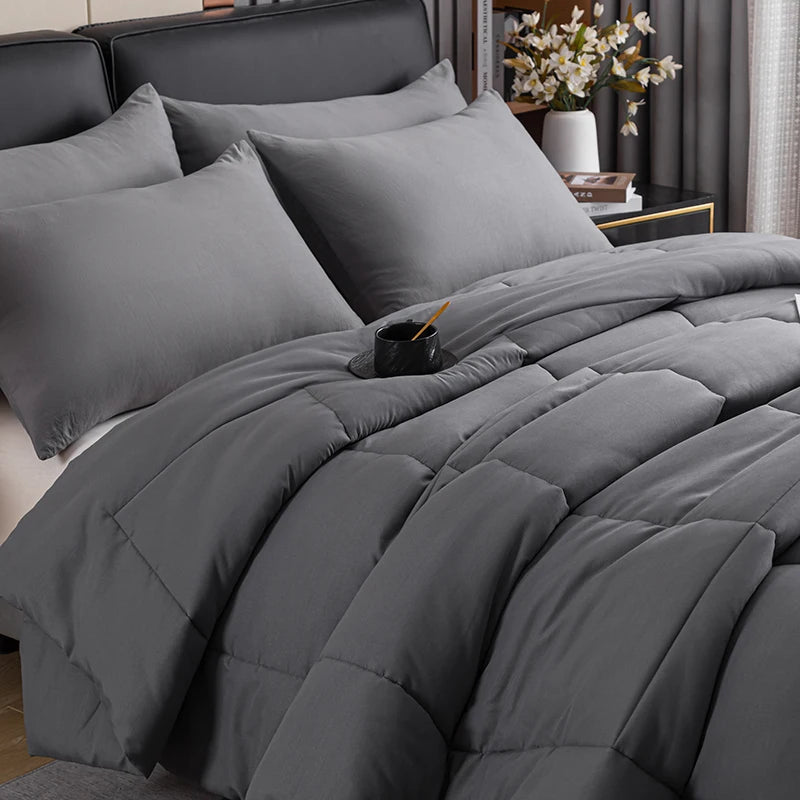 Soft Breathable Comforter Set with Pillowcases