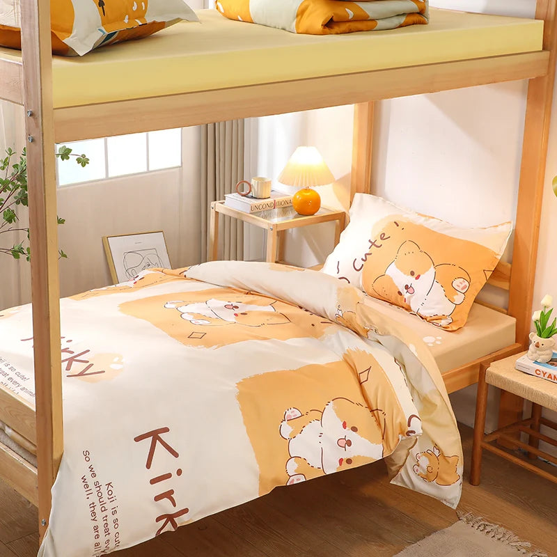 Double-Sided Four-Piece Bedding Set