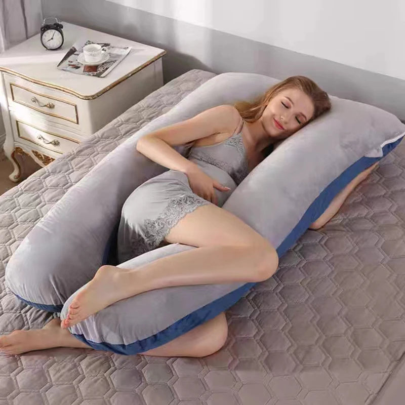 Multifunctional U-Shaped Pregnancy Pillow