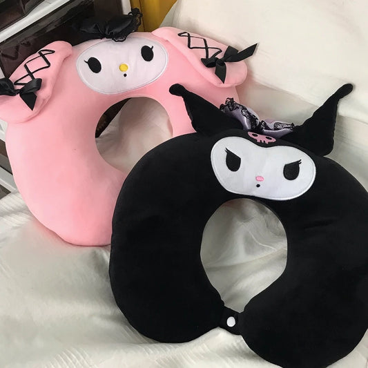 Cute Lolita Anime U-Shaped Neck Pillow