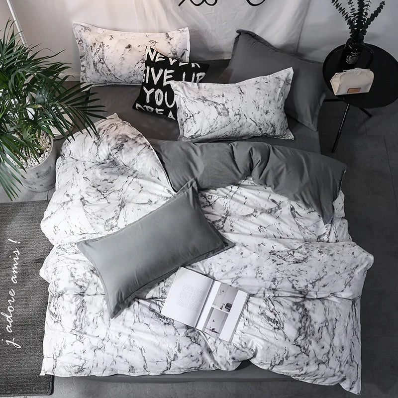 Duvet Cover Set with Pillowcases Queen